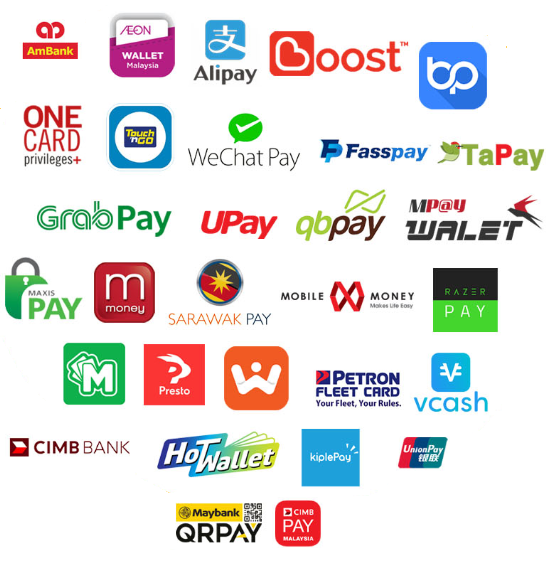 Malaysian E Wallets Png