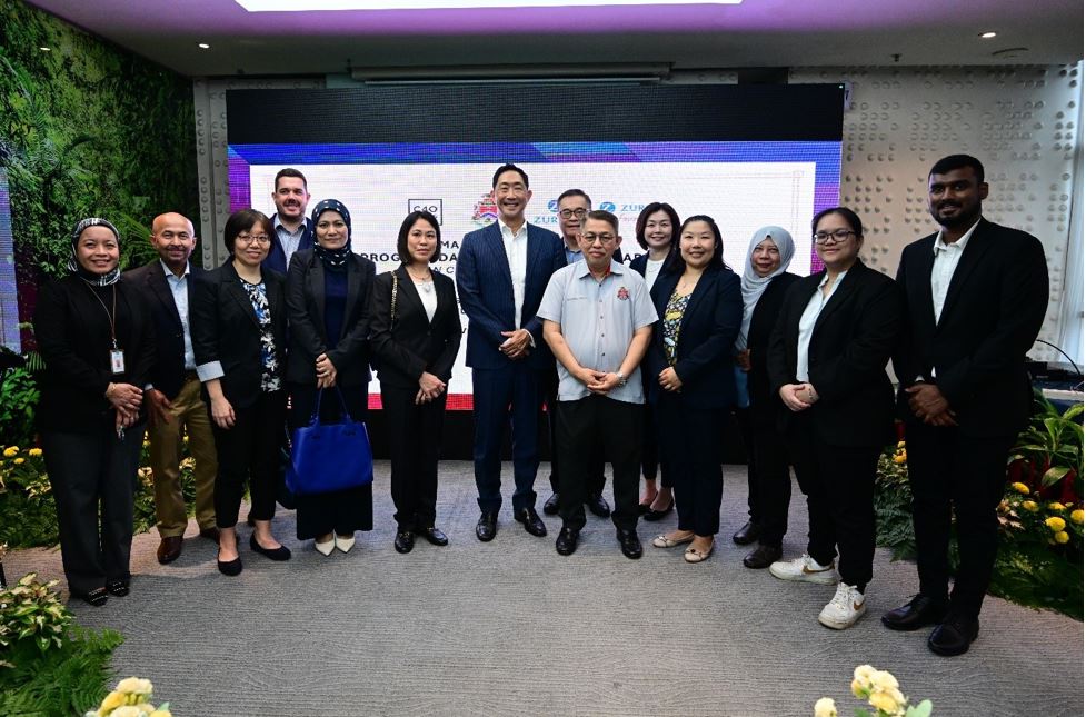 The Kuala Lumpur City Hall (DBKL), Zurich Malaysia, Z Zurich Foundation, and C40 Cities join hands under the Urban Climate Resilience Program for communities in PPR Beringin and Kampung Pasir